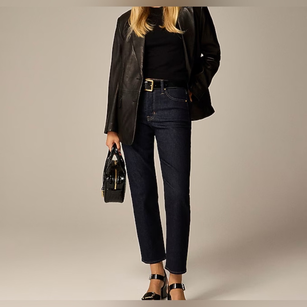 J. Crew Classic Mid-Rise Slim Jean 03’ Resin Wash Dark Denim Sz. 29 NEW $148